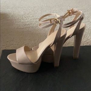 Nude Platform Heels